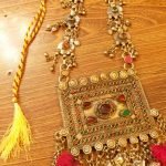 Tavez Pendant And Old Parts Necklace