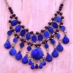 Kuchi Tribal Necklaces Lapiz Lazuli