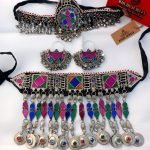 Afghani Kuchi Round Button Choker Set