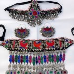 Afghani Kuchi Round Coins Choker Set