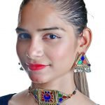 Afghani Multi Color Choker Set