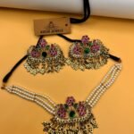 Cultural Crown Flower Choker Set