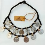 Double Old Coins Layer Choker