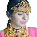 Golden Long Bells Choker Set