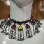 Multi Coloured Pendant Chokar