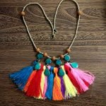 Rainbow Colours Multi Stone Necklace