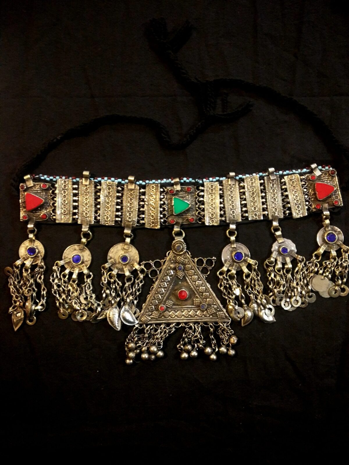 Turkman Chokar with Afghani Pendants