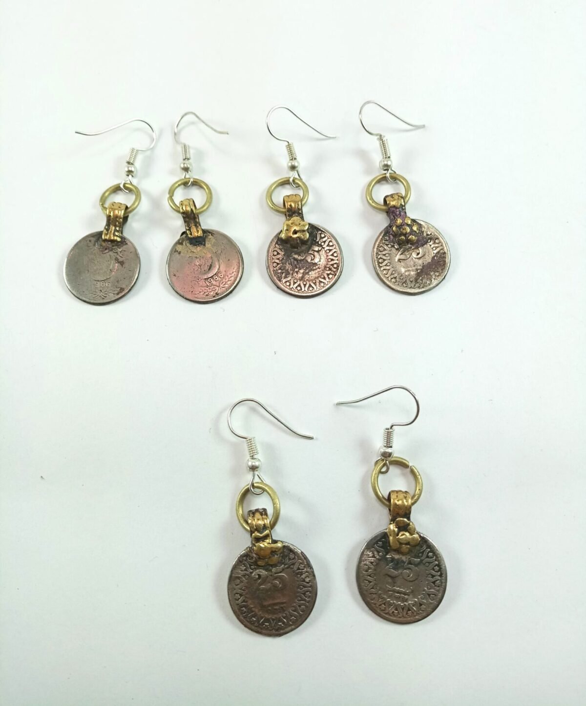 Old Coins Ear Ring - Image 3