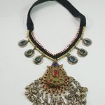 Bridal Pendant & Coins Necklace