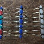 Multi Scorpion Coral Tribal Cuff 