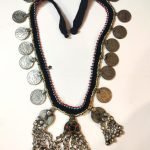 Gypsy Long Afghani Pendant Necklace