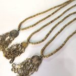 Antique Pendant Metal Beads Necklace
