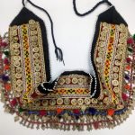 Old fabric and accessories Belt