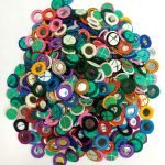 Multicolour Handmade Thread Mirror (25 Pcs)
