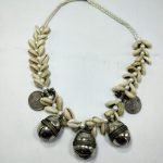 Shell, Bells & White Pearl Necklace