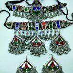 Three Pendant Choker Set