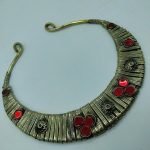 Hasli Choker With Crystal Beads