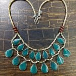 Mix Synthetic Stone Kuchi Tribal Necklace