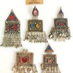 Afghani Old Multi Design Pendant