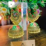 Jhumka Half Moon Ear Ring
