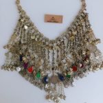 Boho Afghani Tribal Large Necklace