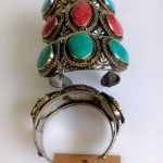 Large Stone Ethnic Bracelet