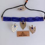 Woven Pearl Afghan Choker