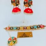 Bahawalpuri Multi Color Cultural Choker Set