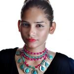 Kuchi Coin and Multi Pearls Choker