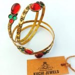 Kuchi Multi Stone Bangles Pair