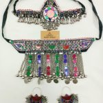 Long Kuchi Spike Chain Choker Set