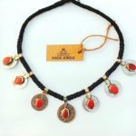 Old Crystal Coins Kuchi Choker