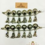 Turkman Button And Bells Anklet Pair