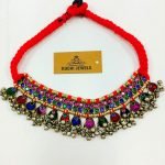 Winter Colors Afghan Choker