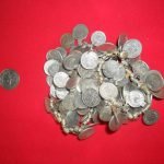 antique small coins lot | 15 mm round vintage coins
