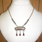 Kuchi Necklace with gemstone
