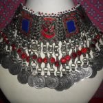 Kuchi Tribal Necklace with pearls