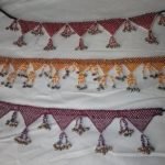 Fabric Kuchi Necklace Cum Head Piece