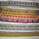 Fabric Belt Made by Pearls