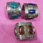 High Quality Antique Turkeman Bracelet Handmade with Gemstone