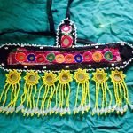 Fabric Head Pieces with Pearl Flower