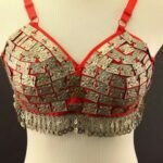 Red Belly-dance Bra