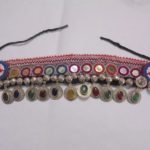 Old Coins and Crystal Gem Head Piece