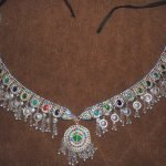 Crystal bridal waist belt metal parts accessory