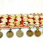 3 shell lines & Coins Cuff