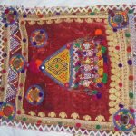 Fabric & Mirror Wall Decoration