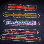 Embroidery Fabric Head Piece