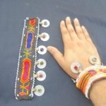 Antique Coins with Crystal Bracelet