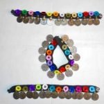 Multi Button & Coins Anklet