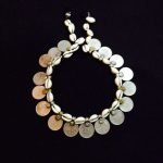 Shell and Coins Anklet Pair